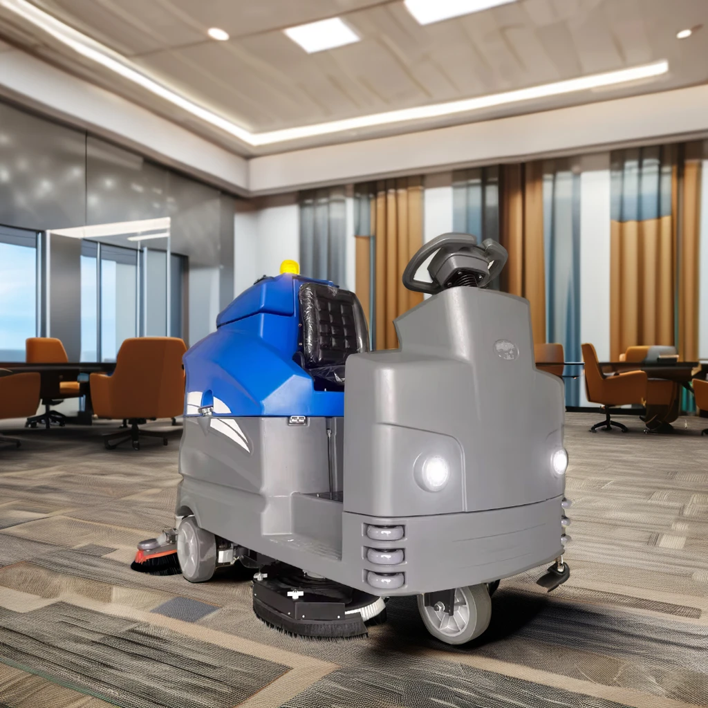 High Safety Large Factory Scrubber Commercial Driving Scrubber Suitable for Large Places Scrubber