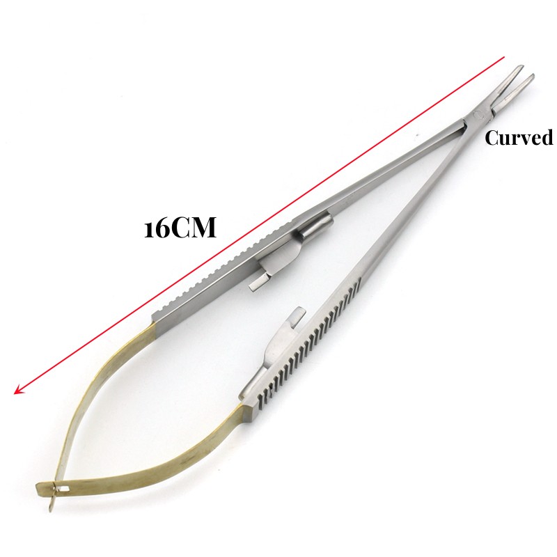 TC ヘッド歯科外科矯正インプラントカストロビエホ針ホルダー鉗子ピンセット歯科用プライヤー歯科ツール