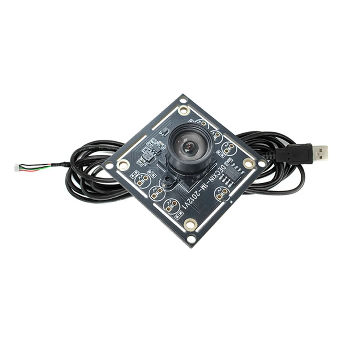 BABQ 2PCS 100 Degree Camera Module 1MP OV9732 1280X720 USB Free Driver Manual Focus, with 2 Meter Cable for Winxp/7/8/10