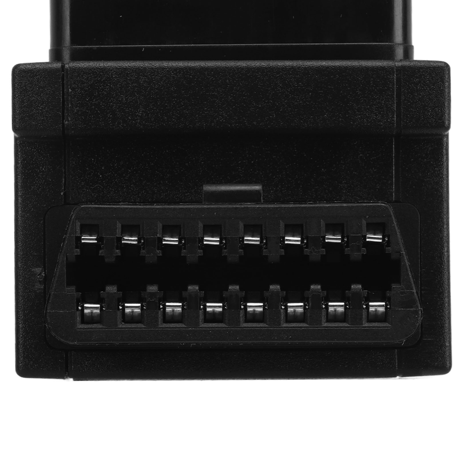 Conversor de cabo OBDII macho de 16 pinos para adaptador OBD2 fêmea de 2 para extensor de diagnóstico