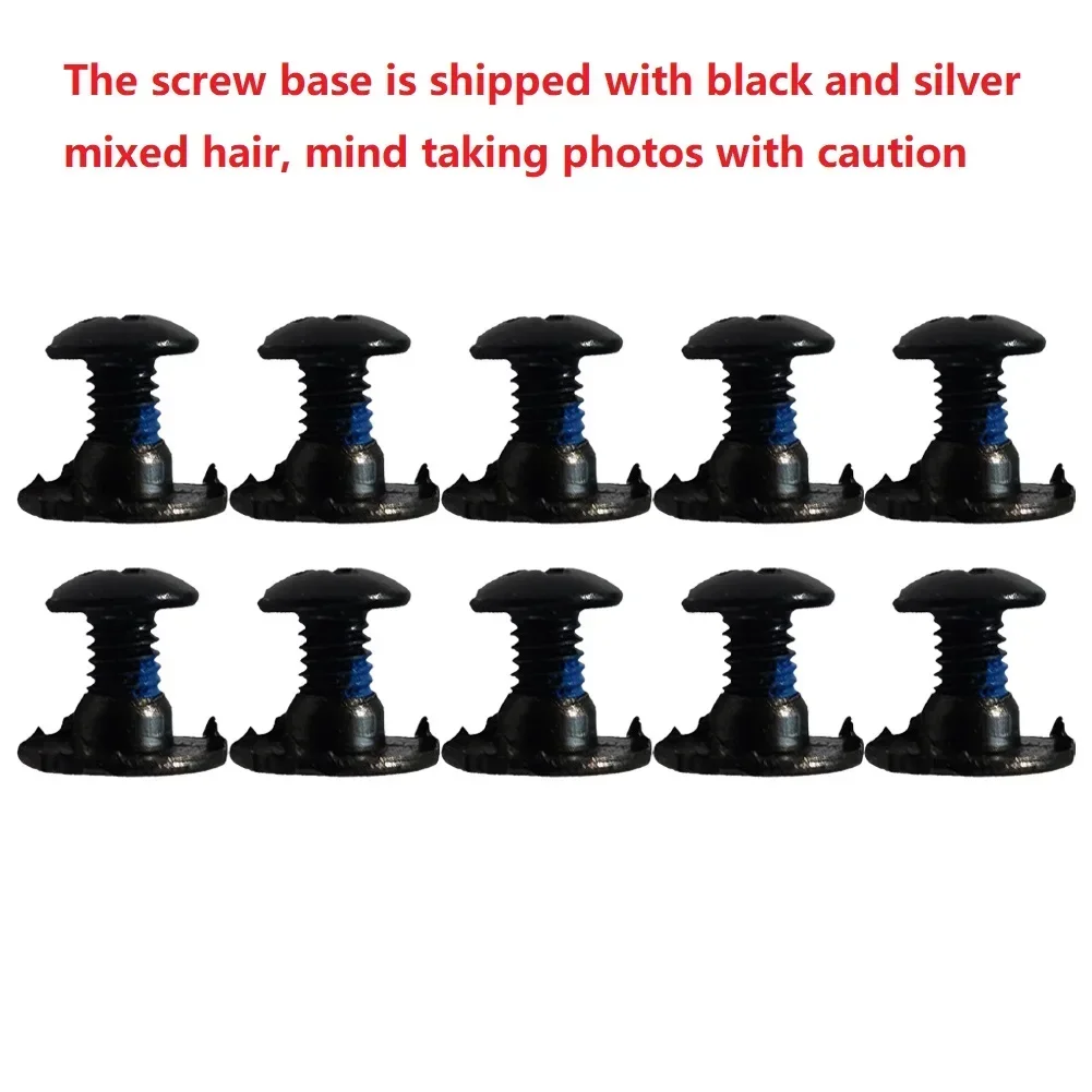 インラインローラースケート交換ネジ、スケートシューズネジ、修理取り付けネジ、ナットボルト部品、10ペア