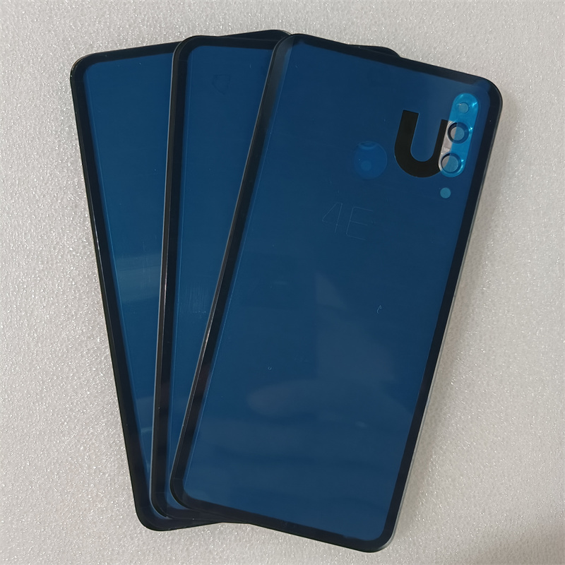 Para Huawei P30 Lite cubierta trasera de batería carcasa de puerta trasera piezas de repuesto de Panel de vidrio para Huawei Nova 4e cubierta de batería