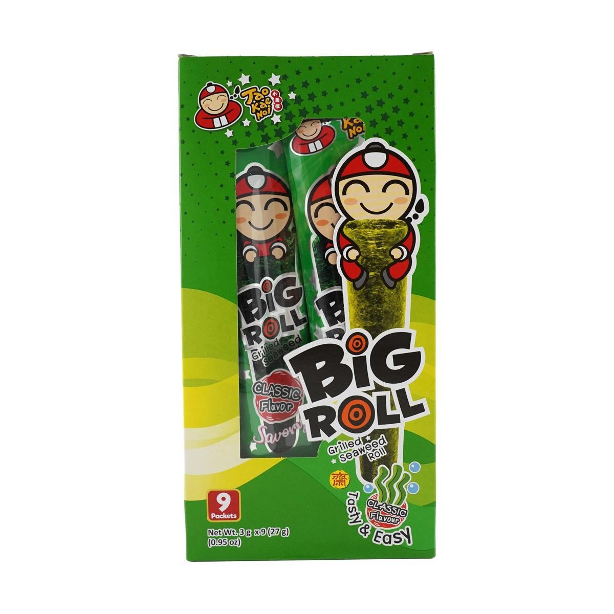 [6 Packs] TAO KAE NOI Seaweed Snacks - Crispy & Flavorful Asian Snack - Healthy Snack Option