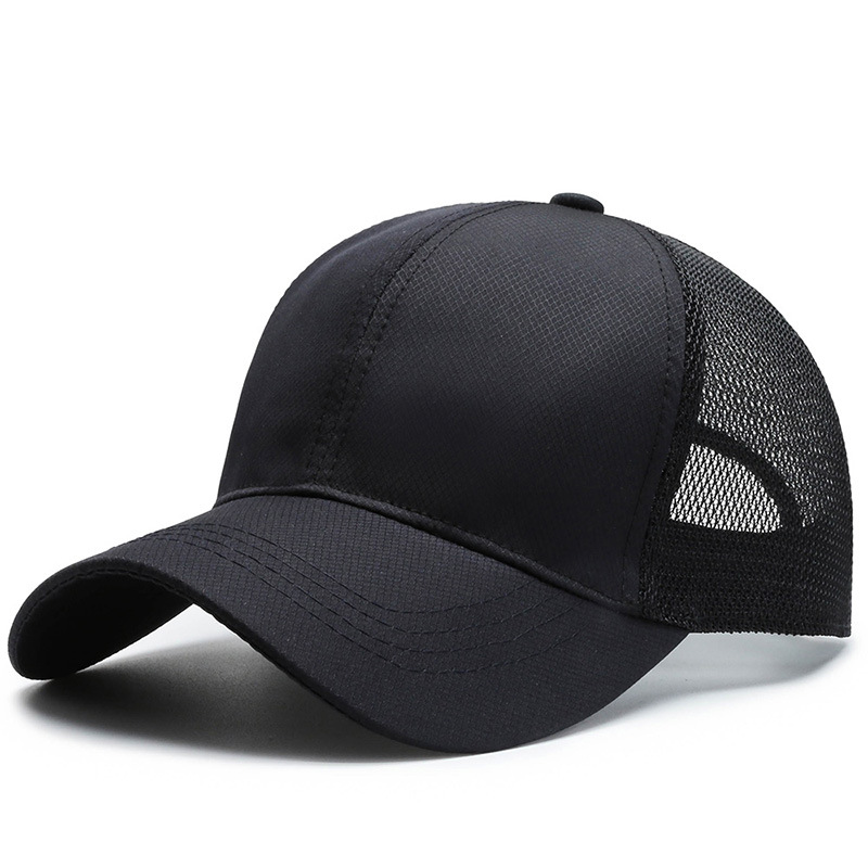 Outdoor Sport Baseball Kappe Männer Sommer Atmungsaktive Mesh Visier Koreanische Version Licht Platte Einfarbig Hut Outdoor Freizeit
