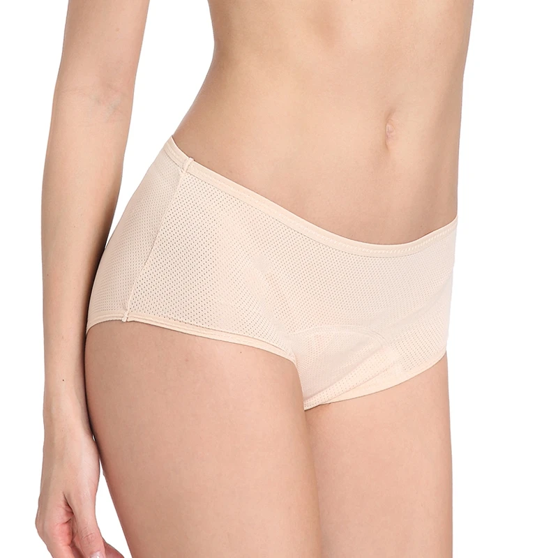 หลังคลอด PLUS ขนาดกางเกงคลาสสิก LeakProof ผู้หญิงประจําเดือน Breathable Fast ดูดซับเอวสูงหญิงชุดชั้นในระยะเวลา