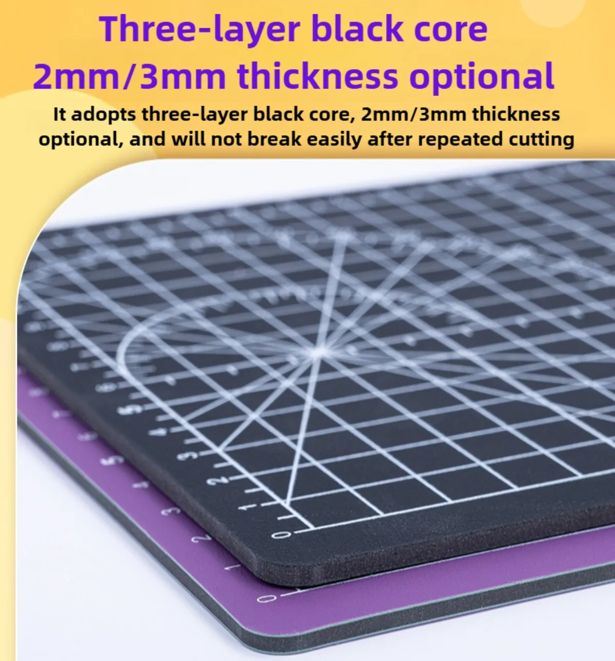 Durable A2/A3/A4/A5 Multifunctional Cutting Mat Diy Handicraft Art Engraving Board Paper Carving Pad High Elasticity Toughness