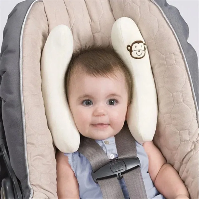 HOMFISH-asiento de seguridad para coche y cochecito de bebé, soporte para cabeza y cuello, cojín para dormir, accesorio cómodo para niños pequeños