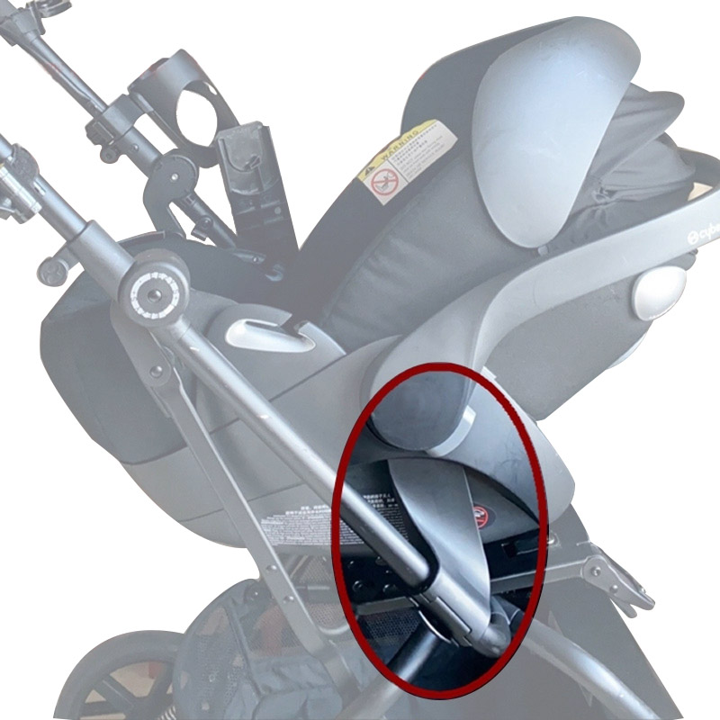Eezy Stroller Adapter For Cybex Eezy S/S+/S+2/Twist Buggy Aton Cloud Q/Z Car Seat Converter Pushchair Baby Basket Connector