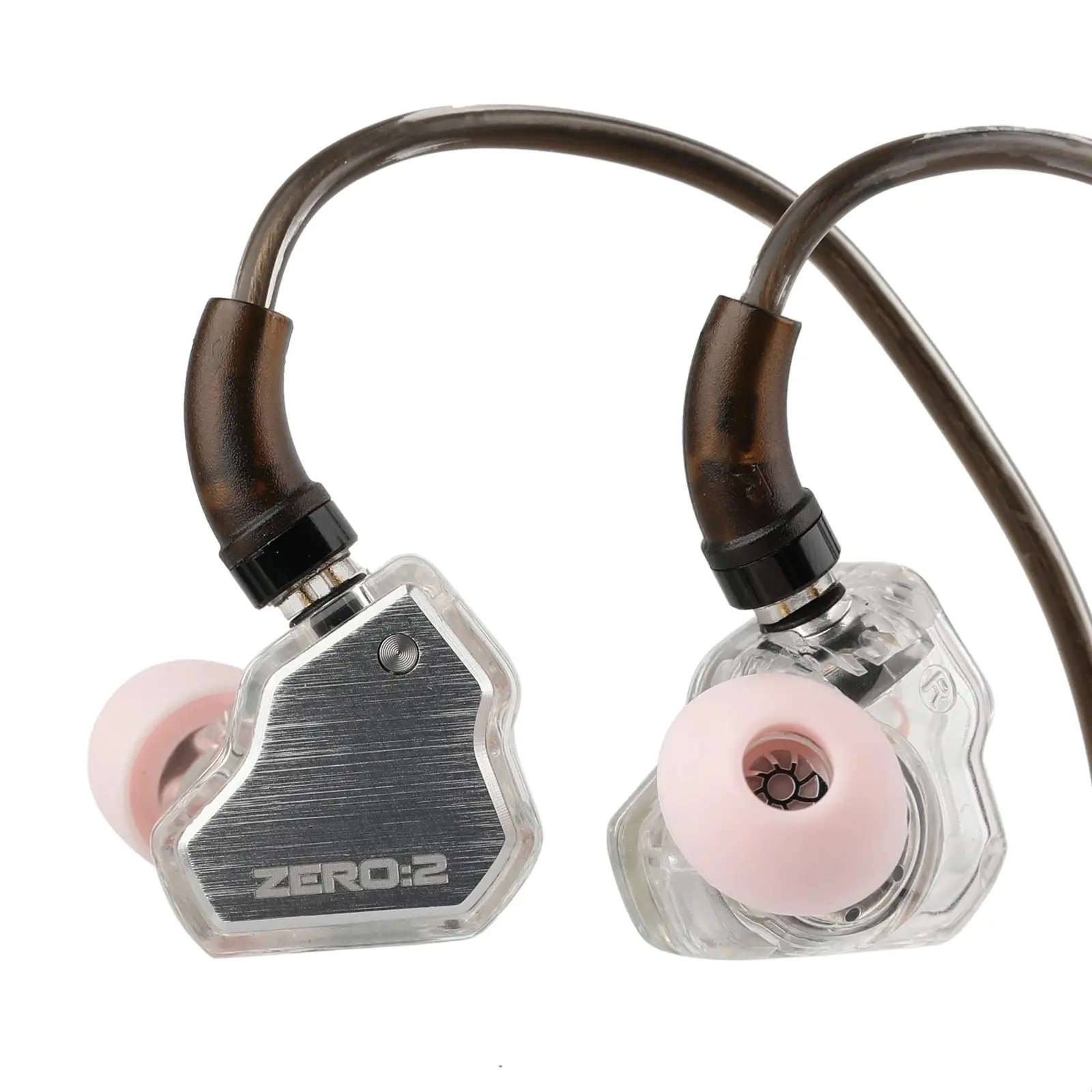 7hz x crinacle zero 2 fones de ouvido, 10mm, driver dinâmico, iem, com fio, fones de ouvido para jogos, com opc, cabo iem, para Músico