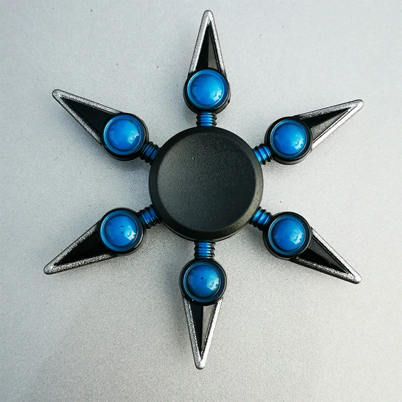 ความคิดสร้างสรรค์ Hand Spinner Gun สังกะสีโลหะผสมโลหะ Fidget King of Glory อาวุธ Series เด็กความเครียดบรรเทาของเล่นตลก