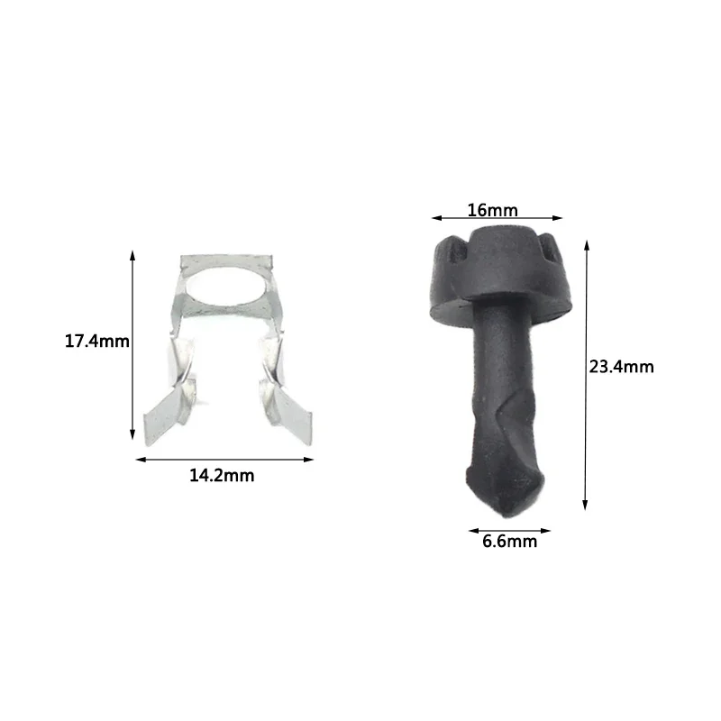 Para Audi A4 B5 B6 B7 A6 C4 C5 A8 D2 cubierta superior del motor Clips de giro N 90642001