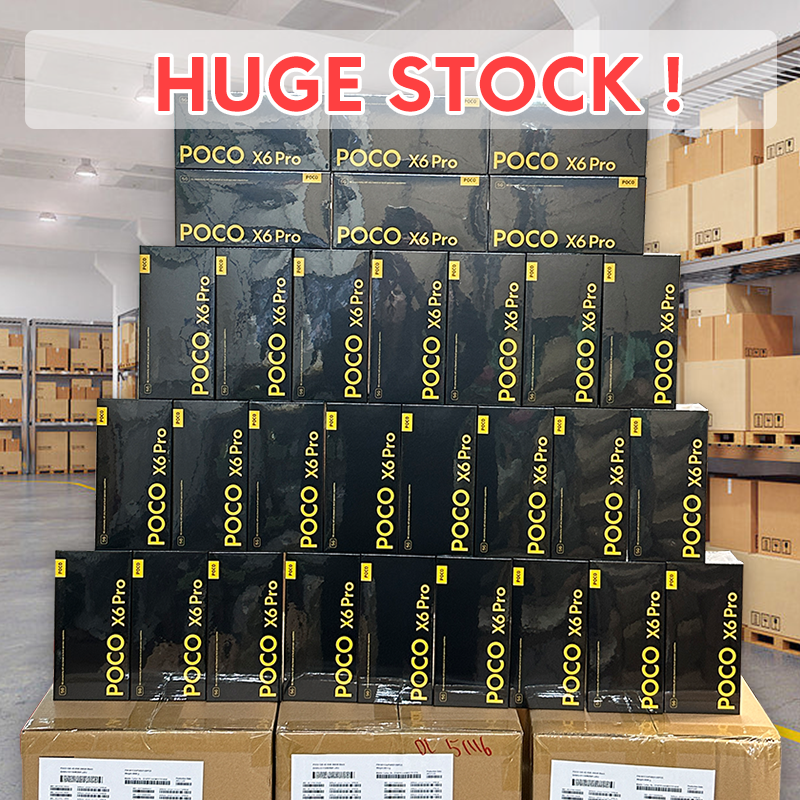 POCO X6 Pro Versão Global do Smartphone, 5G, Dimensão 8300-Ultra, 6,67 ", Tela AMOLED de 1,5 K, 64MP, 67W, NFC, Estreia Mundial