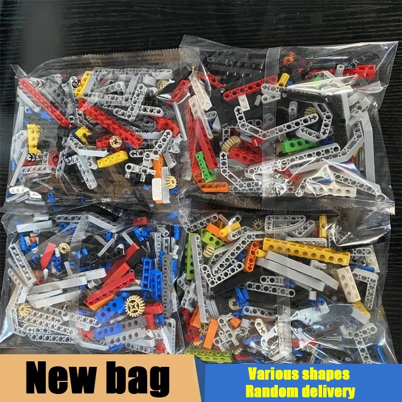Basic Parts and High-Tech Mixed Packaging Pieces Building Blocks Bulk Model DIY Creative Bricks Assembly Kids Educational Toys
