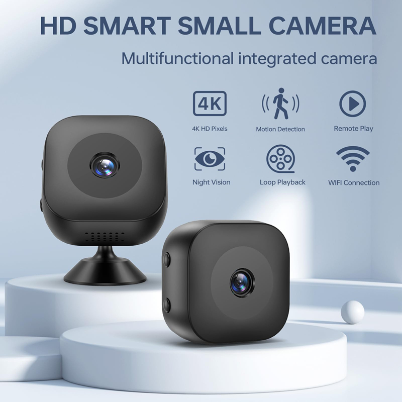 4K Mini Camera WiFi IP/AP Remote Monitoring Portable Mobile Detection Camcorder Smart Home Surveillance Security Camera 2025 NEW