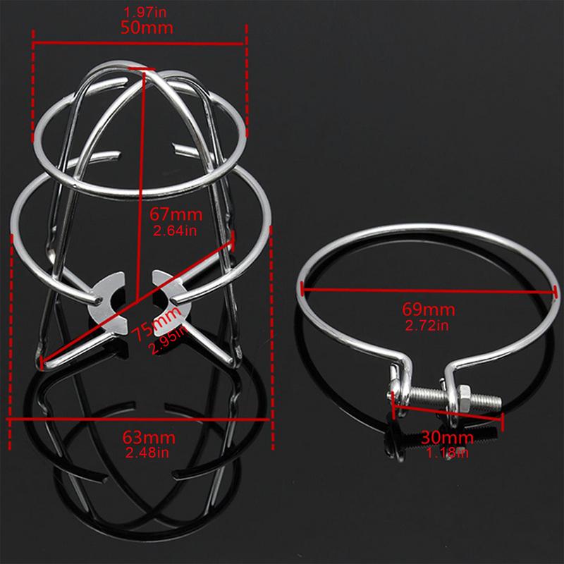 Fire Sprinkler Guard Starke Fire Sprinkler Abdeckungen für die Decke Effektive Schutzhalterung aus Kohlenstoffstahlkäfig für