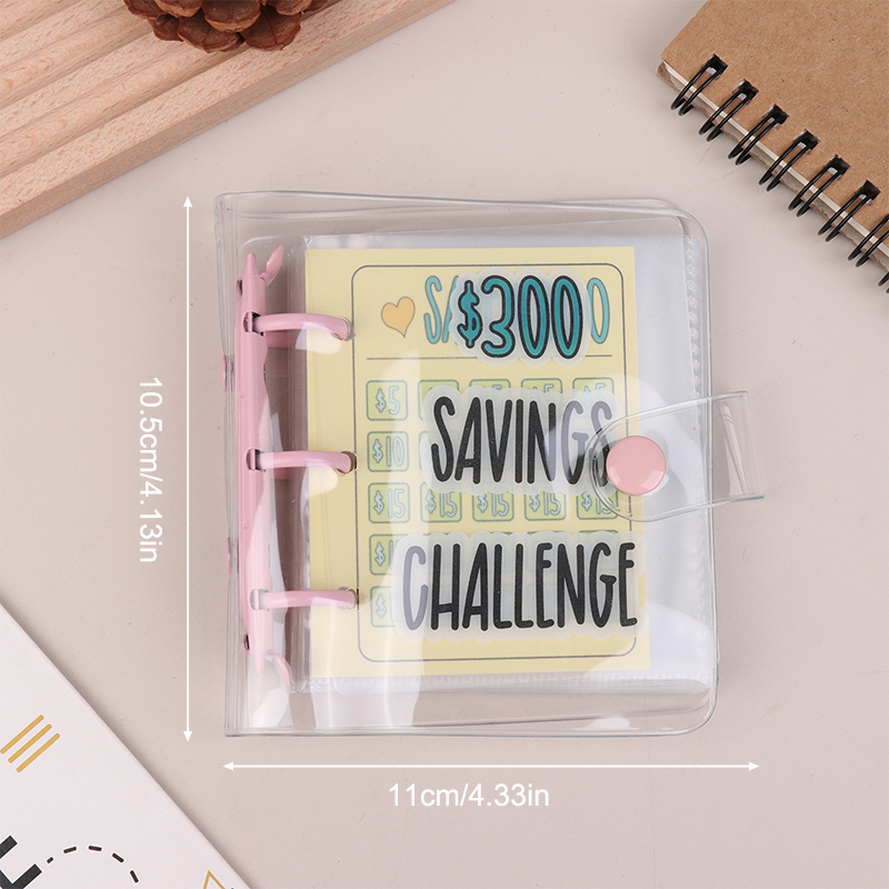 Mini classeur de défi d'épargne 150-5000 USD, livre de défis d'épargne, stockage de Budget en espèces, carnet de notes, enveloppe, défi d'épargne