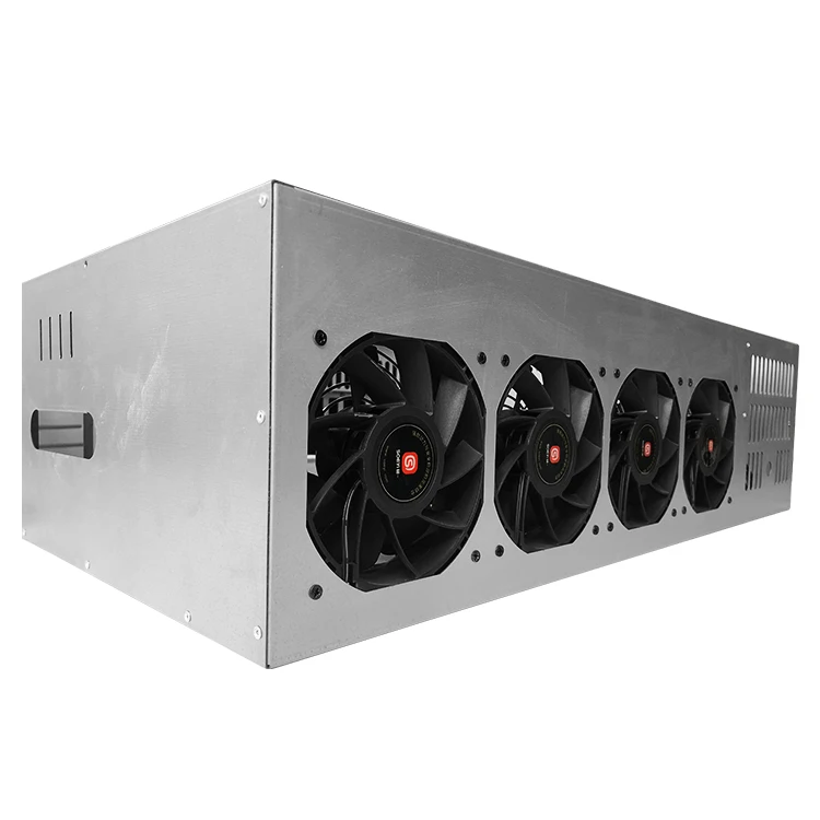 New 8 GPU Graphics Cards ATX Server Case for Rtx 3060 3070 3080 3090 Ti VGA Video Graphic Card Cases With 1600W 1800W 2500W PSU