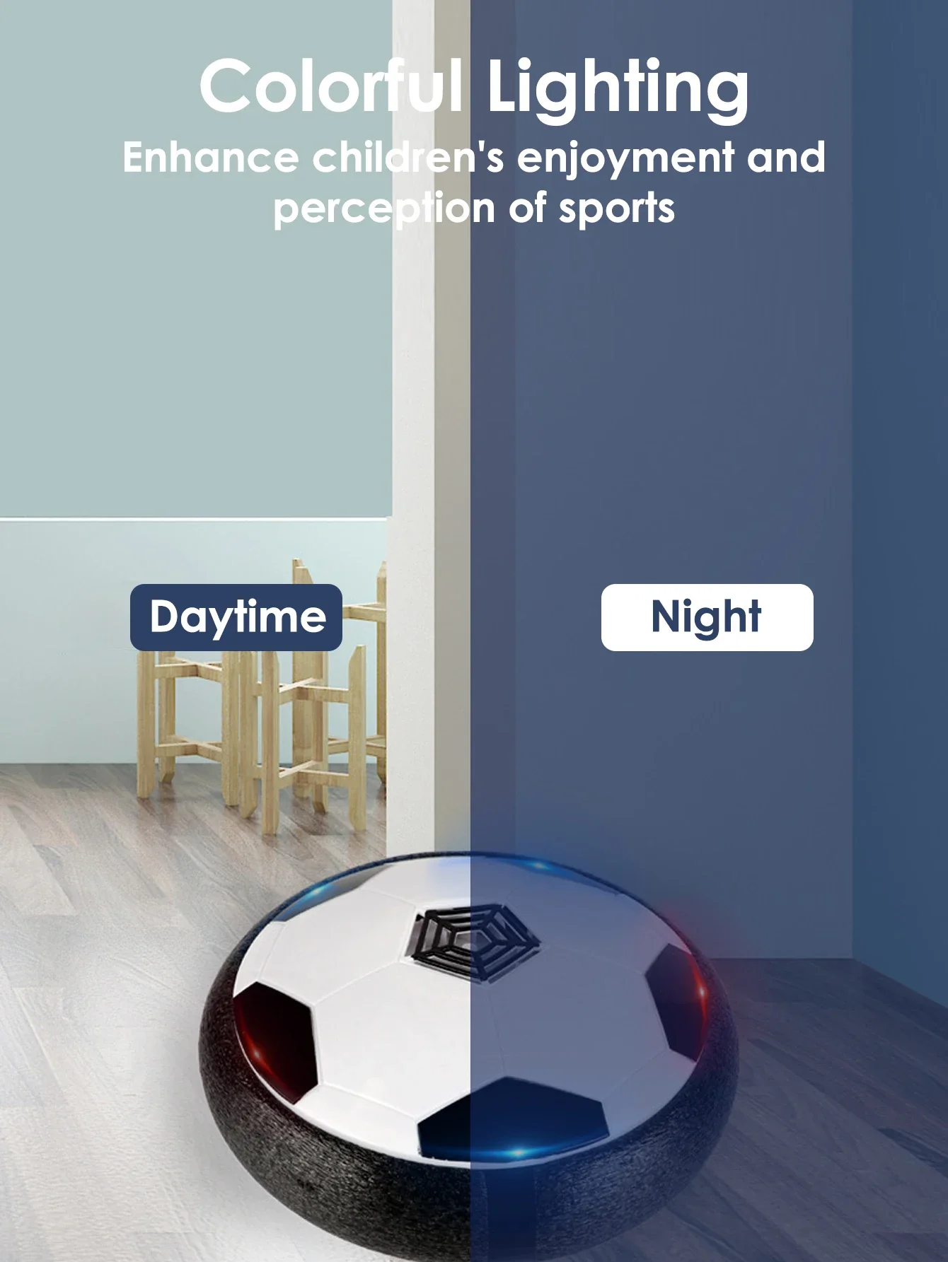 ลอยฟุตบอลเด็ก Interactive ฟุตบอลไฟฟ้าในร่มเด็ก Interactive กีฬาของเล่นสร้างสรรค์กีฬาของเล่นเกม