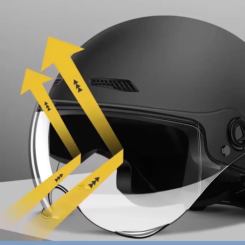 Classic Vintage Ultralight for Motorcycle Scooter MTB Bike Men Women Half Helmet