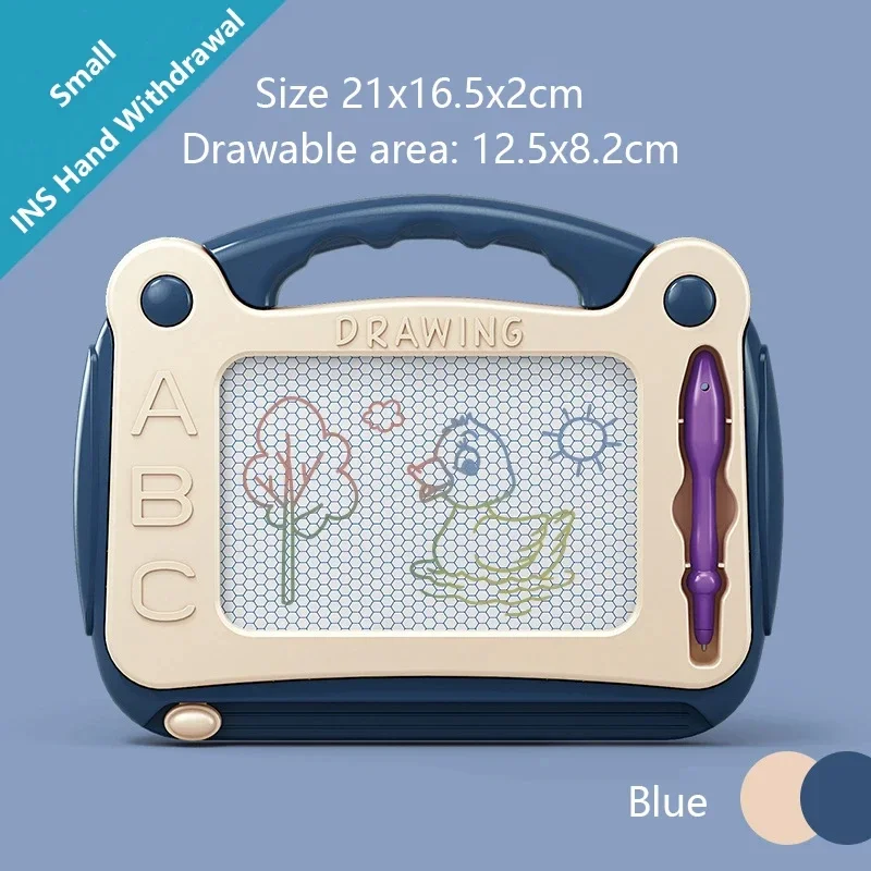 Tavolo da disegno magnetico Graffiti colorati Gomma magica Tavolo da disegno Tavolo da graffiti per bambini Arte Giocattolo da disegno per l'educazione precoce