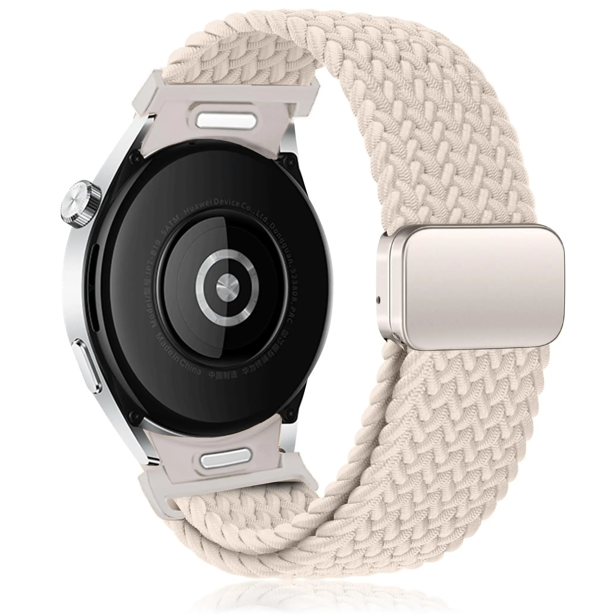 Correa magnética trenzada para Samsung Galaxy Watch, pulsera sin huecos para Galaxy Watch 4, 7, 6, 4, classic, 5 pro, 47mm, 44mm, 40mm