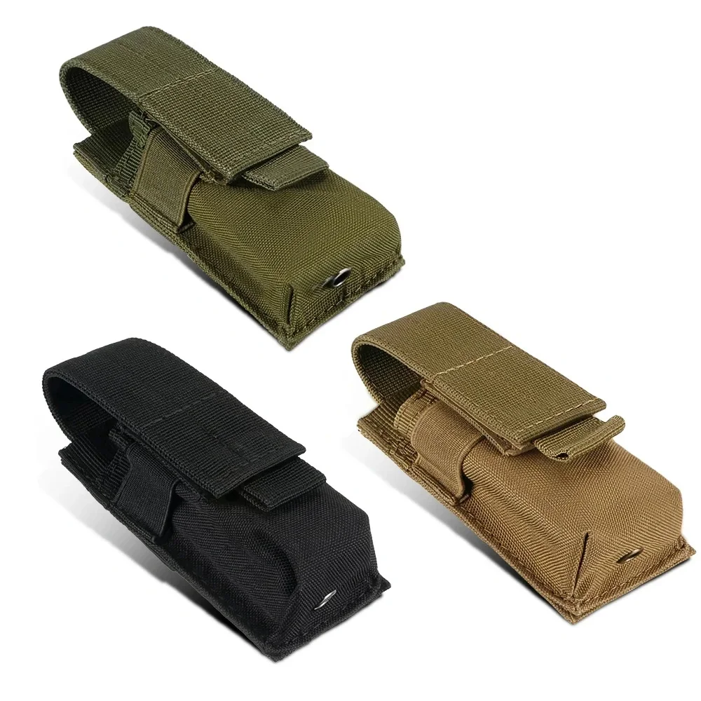 Modulair MOLLE-heuptasje: zaklamp/9 mm Mag/meshouder voor EDC en tactische jachtaccessoires ​