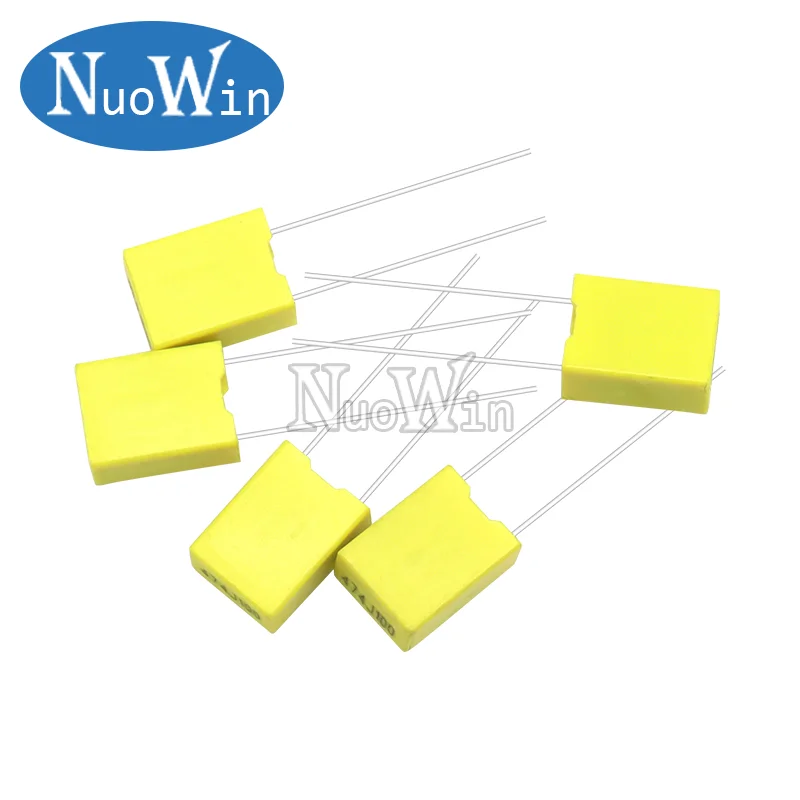 50 unids/lote Kit de condensadores de corrección 10 valores cada uno 5 uds 100V 102J 152J 332J 472J 103J 333J 473J 104J 224J 474J