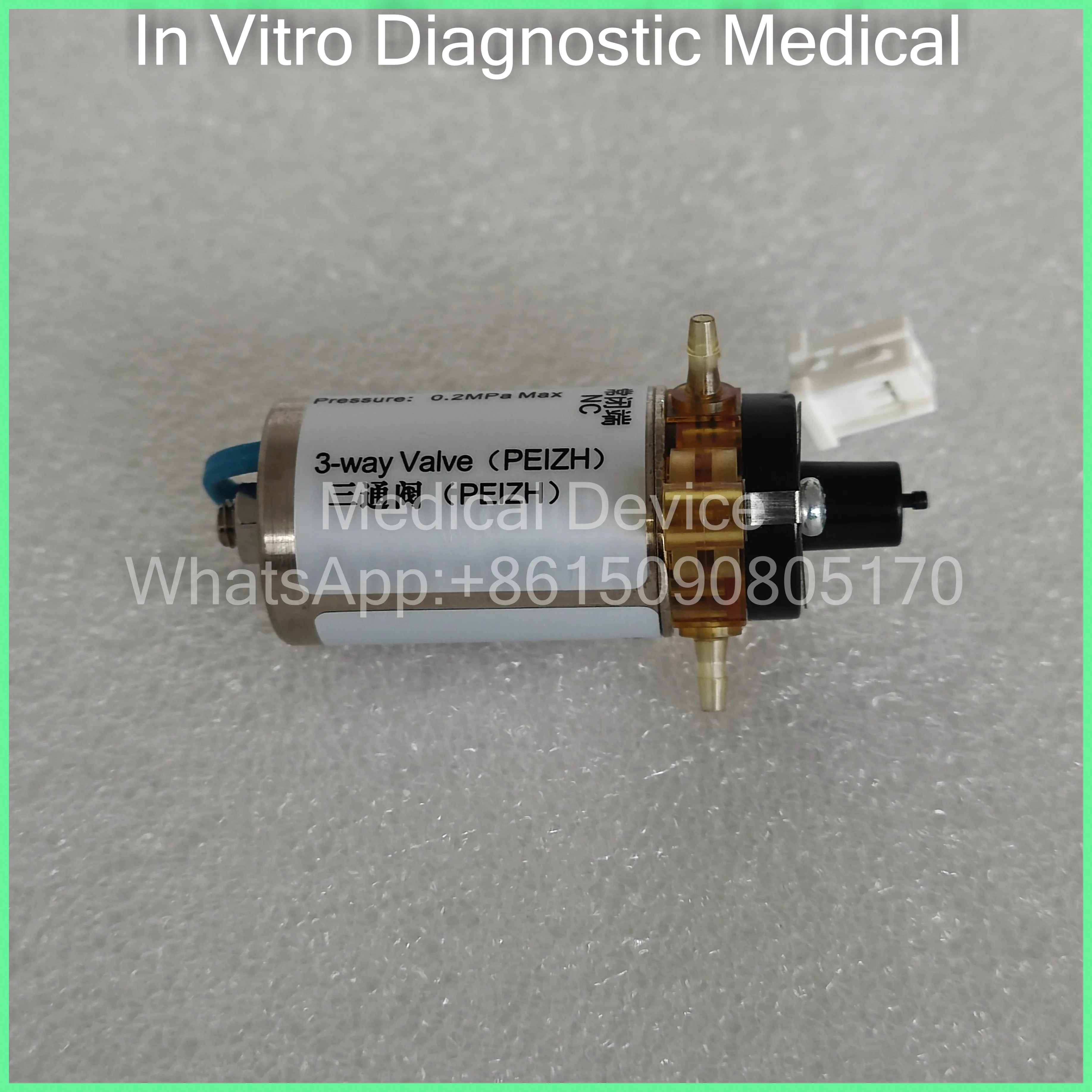 Original Mindray Bc20S Bc30S 5000 5100 5180 5390 5180Crp Bc 20S Bc 30S Bc 5000 Bc 5180 Bc5390 Two-Way Solenoid Valve White Three-Way Valve