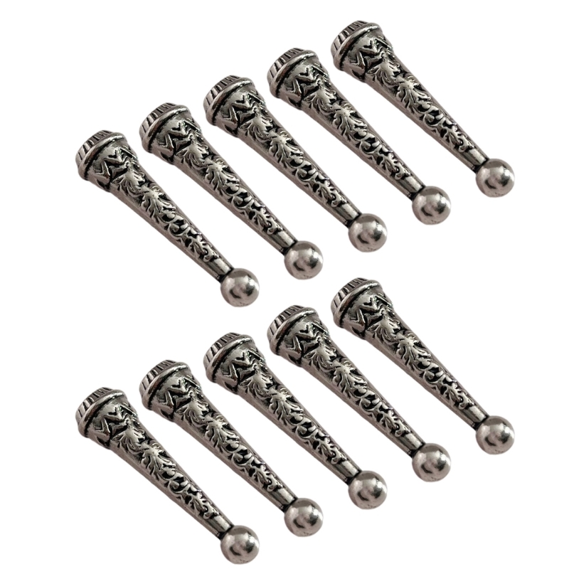 合金彫刻ボロタイチップアクセサリー大人のティーンに最適DIY独自のネクタイ