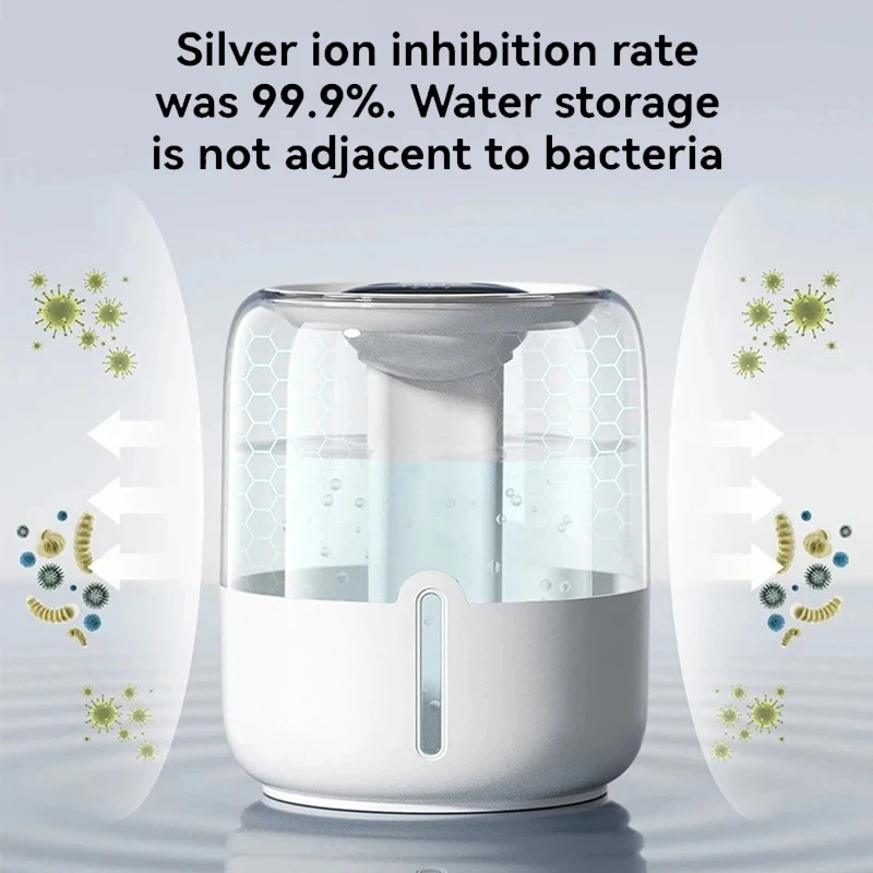 Xiaomi Dual Spray Humidifier 6800 ML Digital Display Night Light Mute USB Household Desktop Antibactery Purification Humidifying