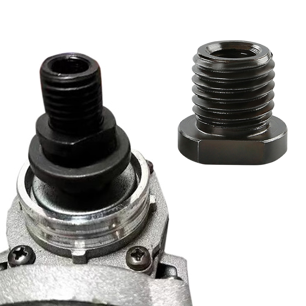 Adaptador de rosca para amoladora angular, convertidor de rosca M10 a M14/M16, adaptador de conexión rápida para amoladora angular, hoja de sierra de disco de corte, 2 uds.