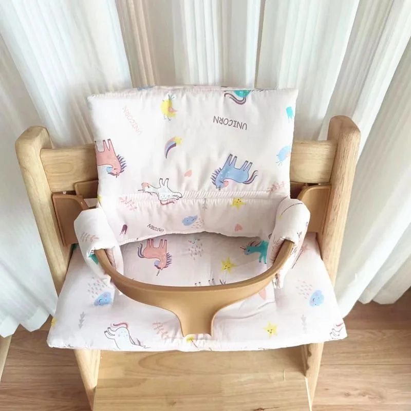 Подушка для высоких стульев, моющаяся подставка для детских стульев