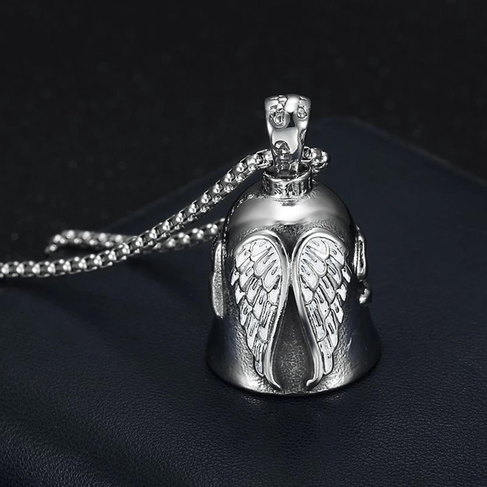 Riding Bell Angel Guardian Biker Riding Bell Portable Motorcycle Accessories For Biker Riders Motorcycle Bicycle Valentine Gift