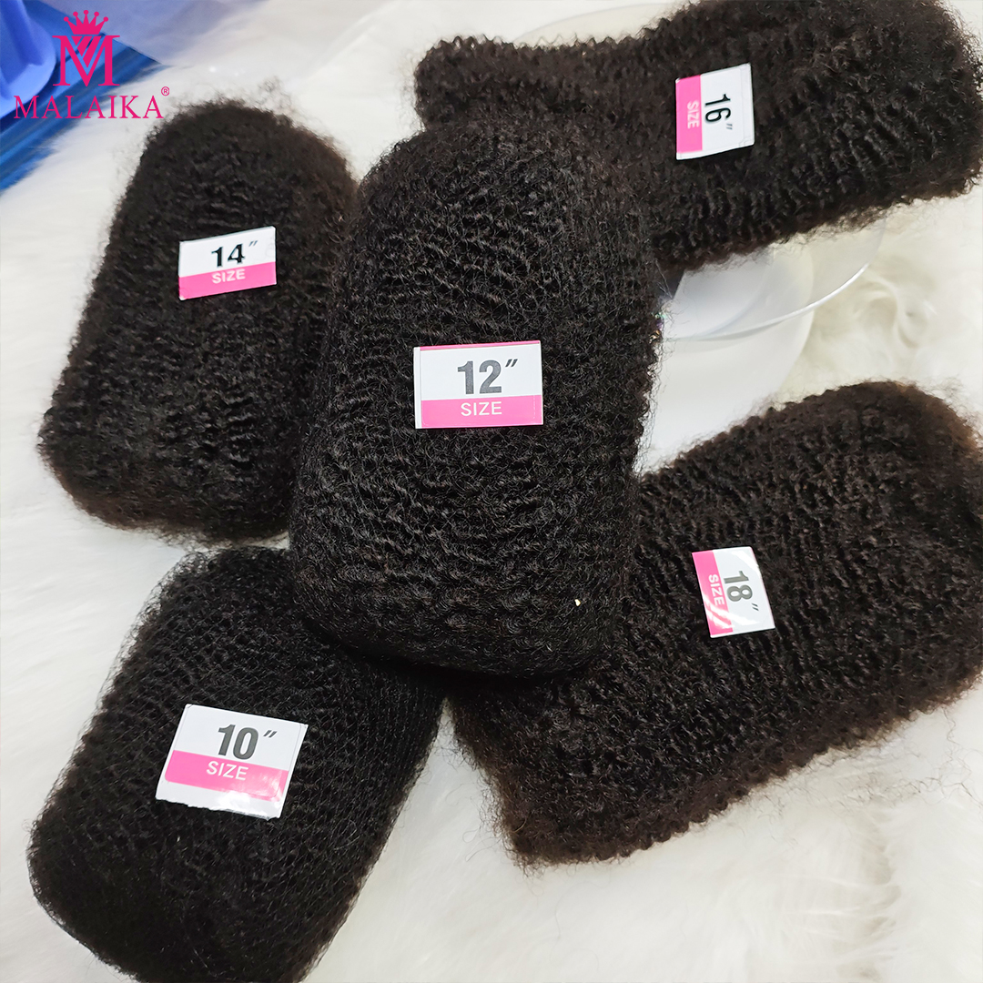 Afro Kinky 4C Curly Bulk Crochet 100 % Echthaar 50 g/Packung Weiches Haar für Locs Repair Dread Extensions Mini Twists Braids