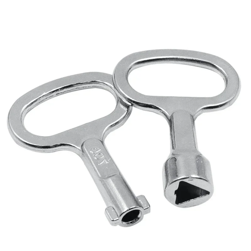 Multifunction Spanner Panel Lock Key Shape Socket Spanner Electric Cabinet Universal Triangle Key Subway Train Lift Door Locks