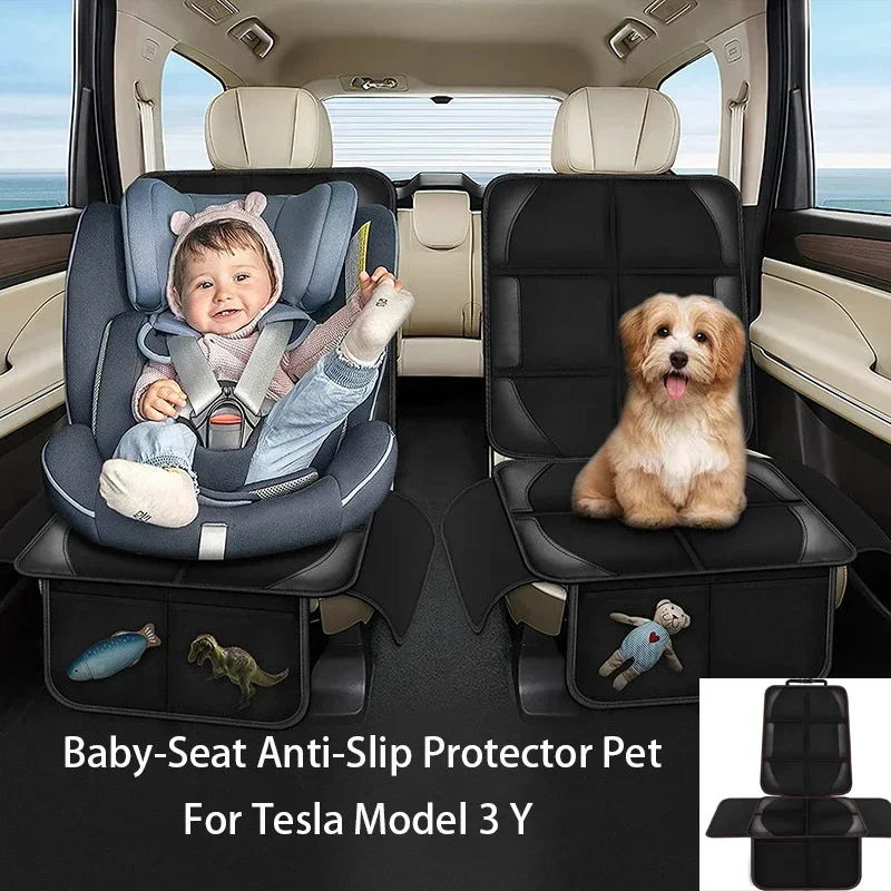 Capa de assento do bebê interior assento de carro capa protetor universal capa de assento automático para o bebê crianças brinquedos de armazenamento anti risco