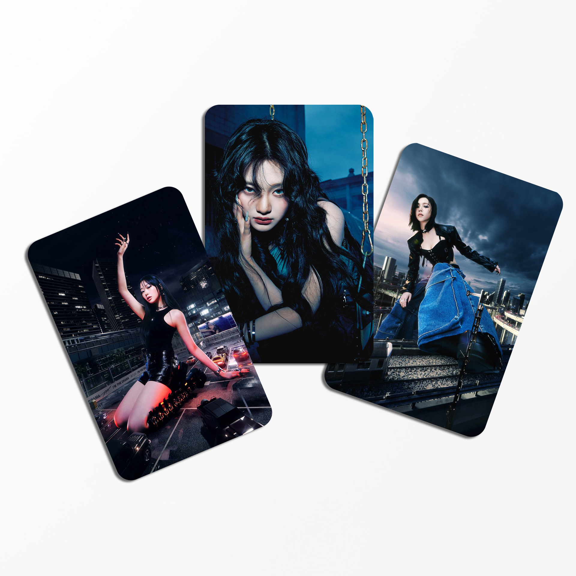 54 ชิ้น/เซ็ตKpop Aespa - 4th Miniอัลบั้ม 'Drama' ConceptรูปภาพITZY Lomo Photo Albumการ์ดK-POP ITZYโปสการ์ดใหม่แฟนของขวัญ