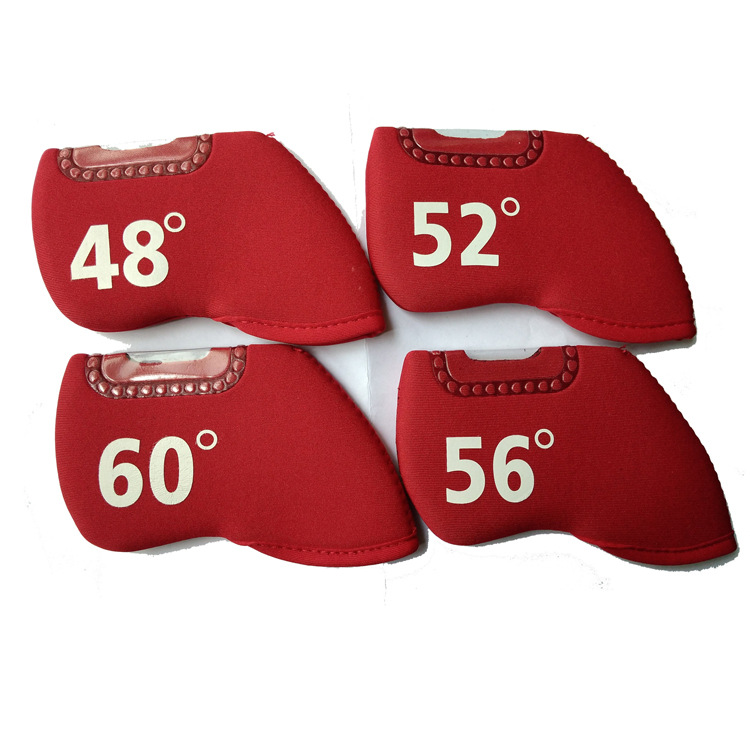 Clube de golfe ferro putter cabeça capa protetor neoprene clube de golfe ferro putter headcover capa protetora para acesso ao ar livre