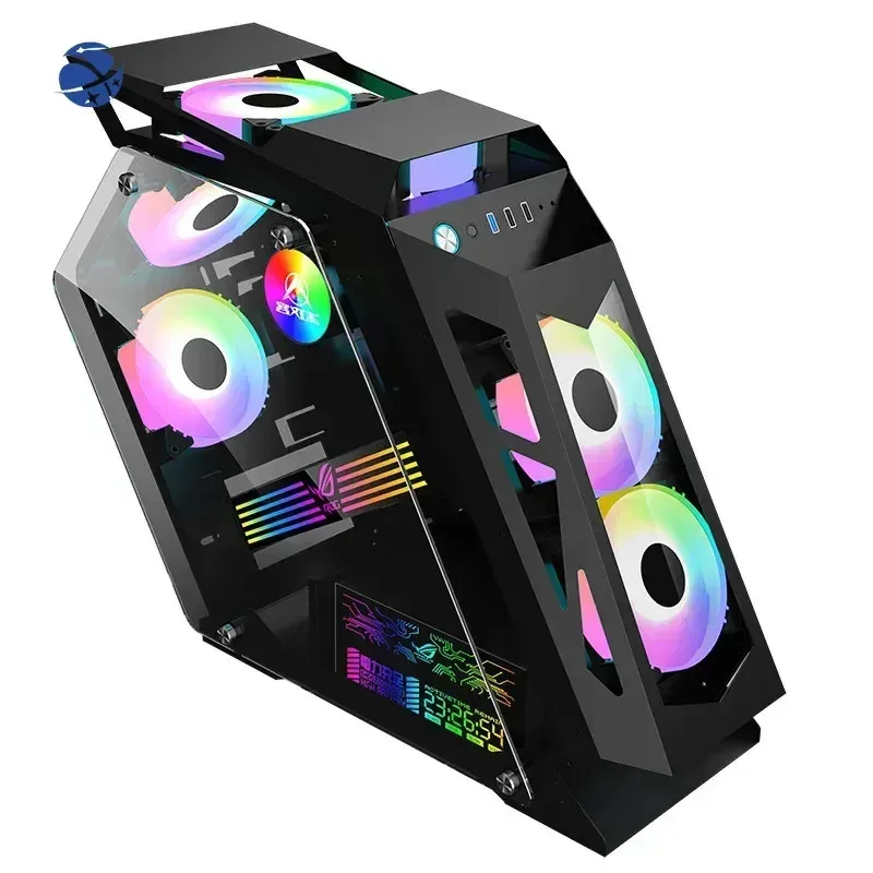 OEM Game Desktop Host X99  Exon E5 CPU 32G RAM 512GB SSD Power Supply PC Gaming Desktop Computer office desktop
