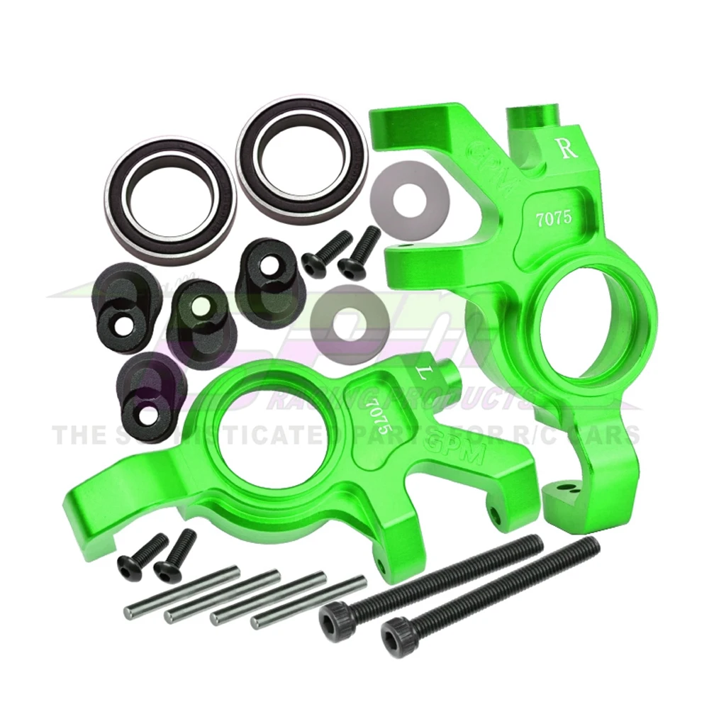 GPM blok setir Depan Cup kemudi logam 7075 7737X 7836 untuk Traxxas 1/6 XRT 1/5 X-MAXX WideMaxx 8S truk Monster mobil RC