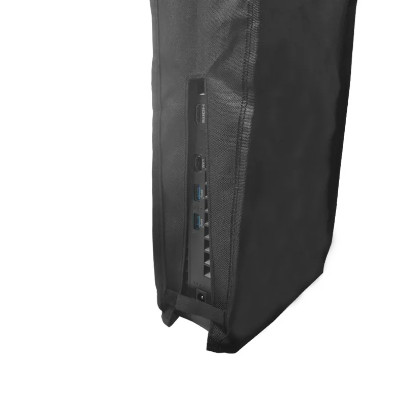 For PS5 Slim host dust cover, breathable and dustproof host, polyester protective cover, optical drive digital universal version