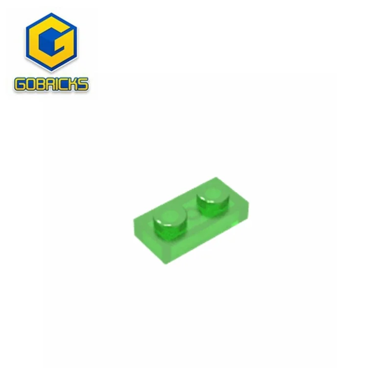 Пластина Gobricks GDS-502 1 x 2, совместимая с LEGO 3023 6225 деталей детского строительного блока «сделай сам»