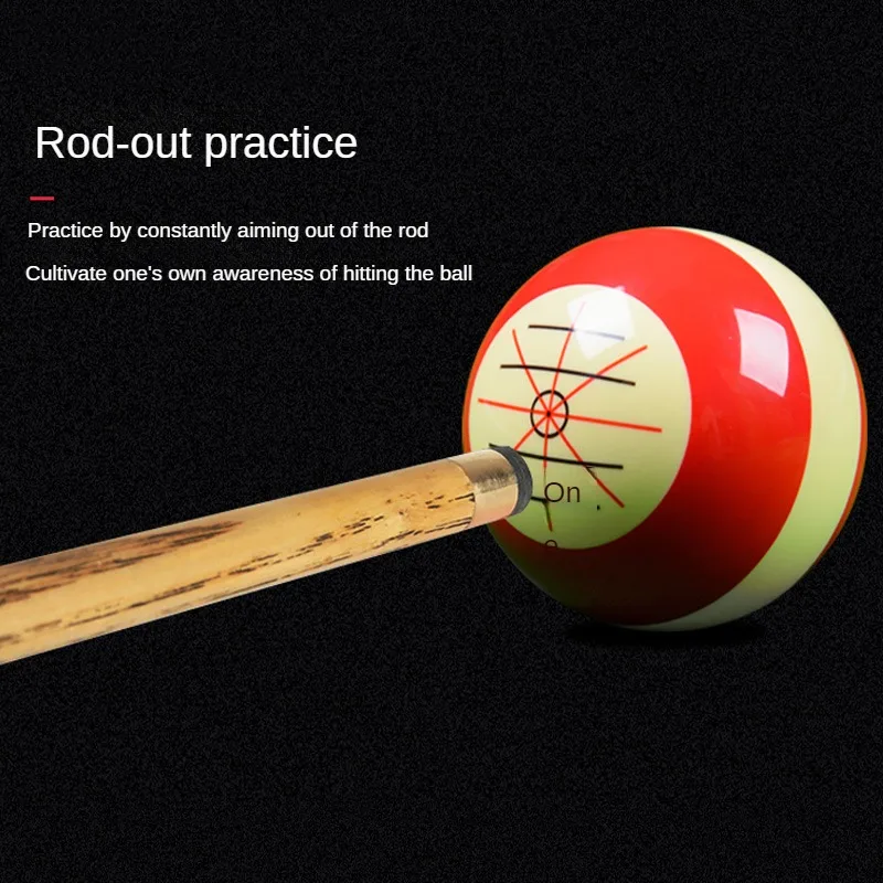 Pelota de entrenamiento de billar resistente al desgaste, pelota de práctica profesional para principiantes, Material ecológico para billar, tren Tyro