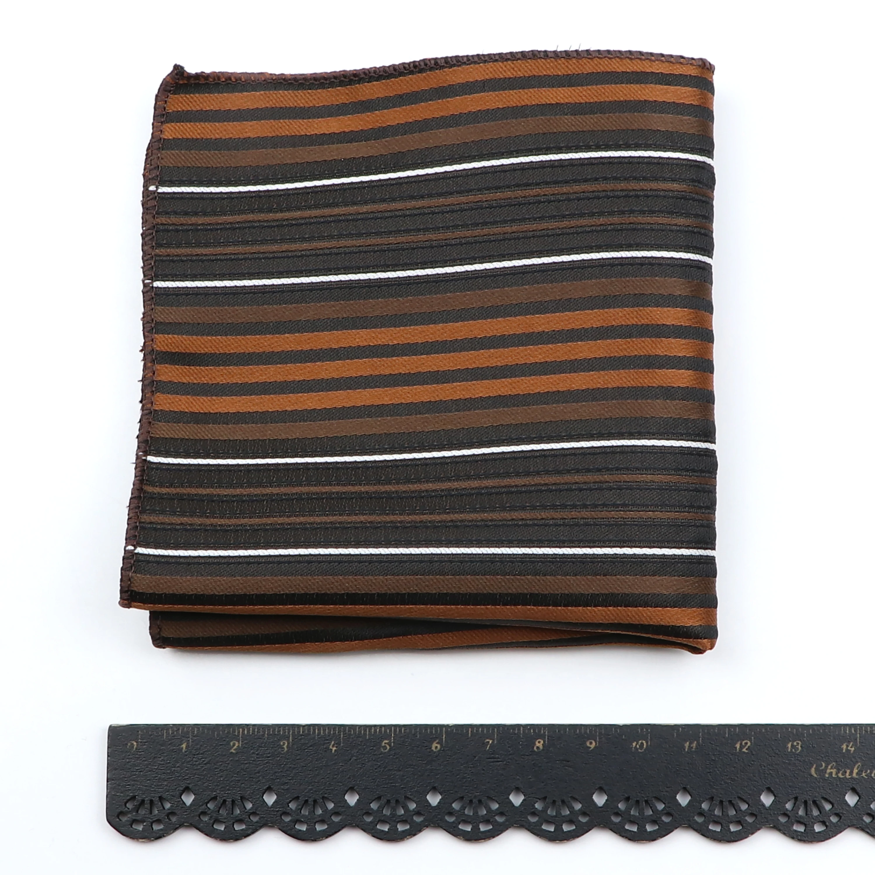 Thời Trang Lụa Polyester Hanky Bỏ Túi Bình Phương 24Cm Chiều Rộng Sọc Kẻ Sọc Chấm Đỏ Xanh Dương Khăn Tay Nam Dự Tiệc Phụ Kiện Tặng