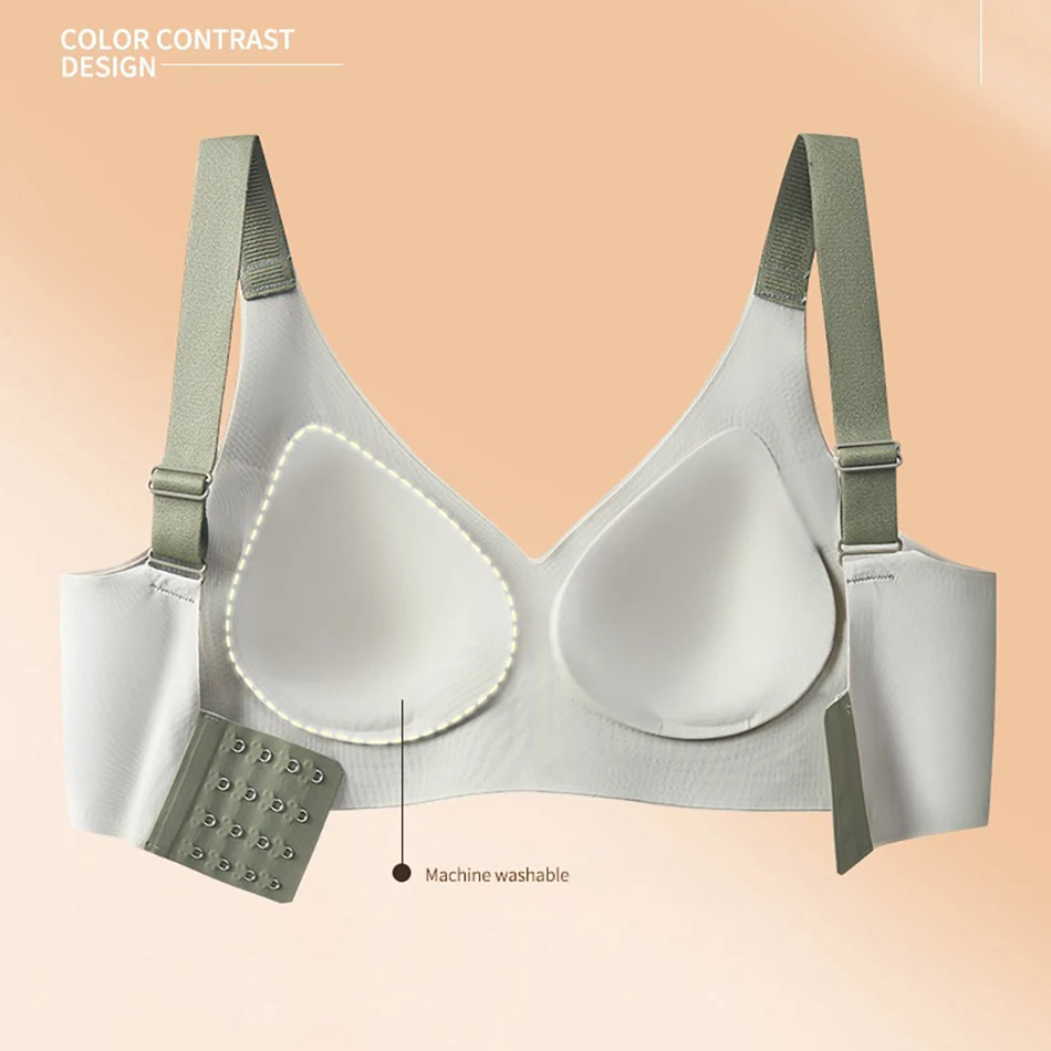 Innovative Soft Cup Back Lift Bras Push Up and Anti Sagging Trendy Color Scheme Features for Flattering and Comfort Experience