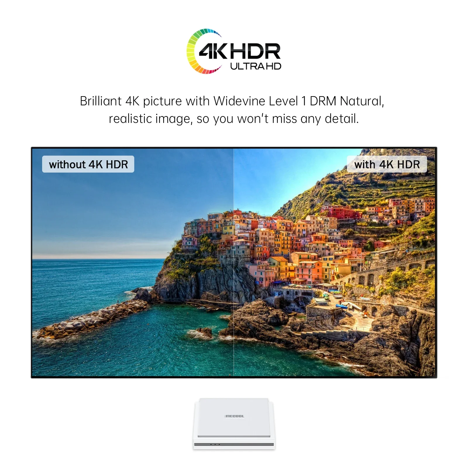 MECOOL KM2 PLUS DELUXE 32GB Netflix 4K Android TV BOX Google TV Dolby Vision 4GB DDR4 1000M LAN WIFI 6 IP TV Stream TVBOX