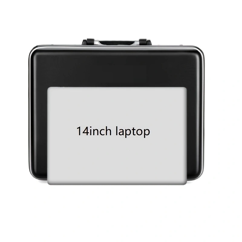 Портфель с твердым корпусом из алюминиевого сплава — деловой чехол для ноутбука с замком, сумка для ручной клади для деловых поездок