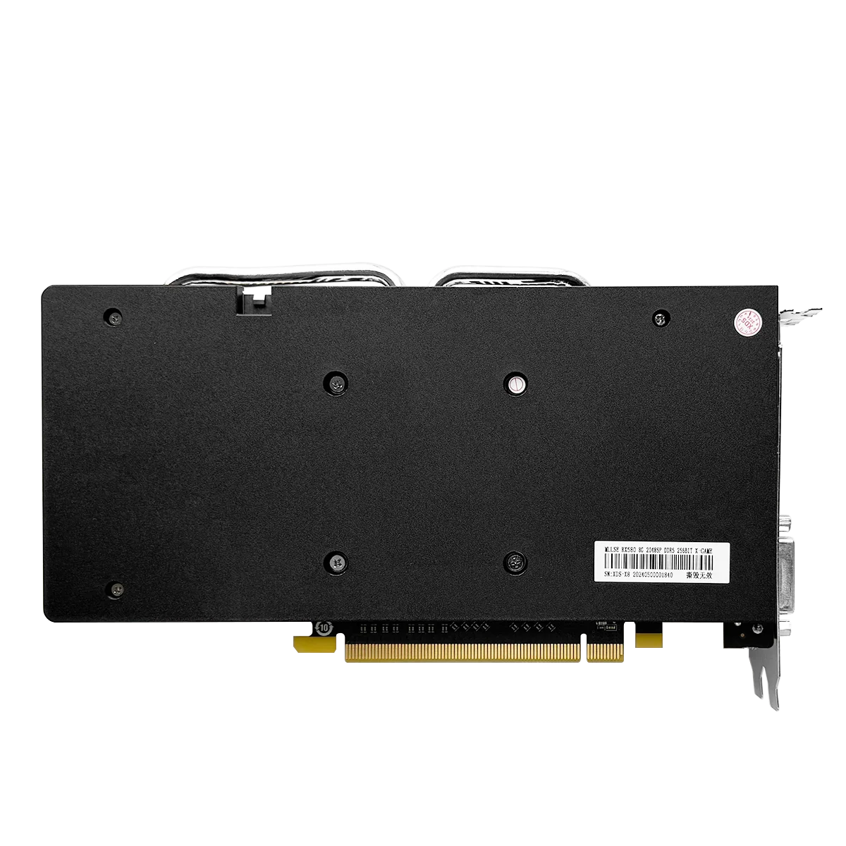 Karta graficzna do gier MLLSE AMD RX 580 8 Go 2048SP GDDR5 bitów 6 pinów PCI Express × 16 GPU radoon rx580 8g