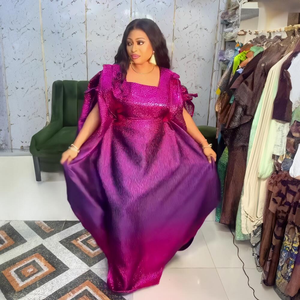 Vestidos de pavo de moda superior para mujer, vestidos africanos únicos elegantes de lujo para mujer, vestidos africanos de moda de lujo