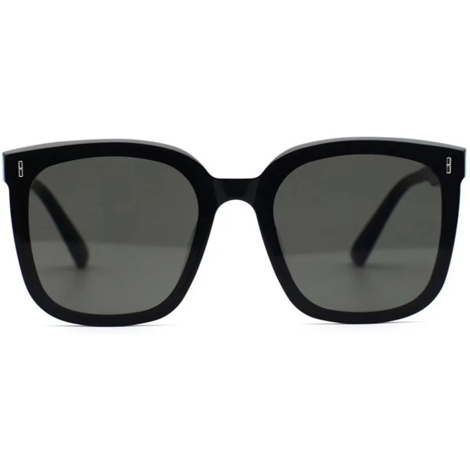 Moda personalidad coreana Ins tendencia marco cuadrado negro UV400 gafas de sol para gafas de sol de calle unisex